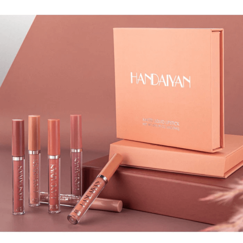Labial Matte Intenso - Kit 6 Colores