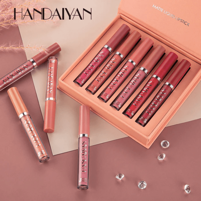 Labial Matte Intenso - Kit 6 Colores