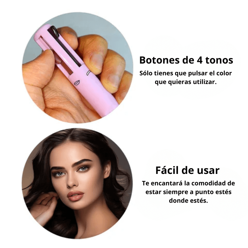 Lápiz de Maquillaje Multifuncional 4 en 1