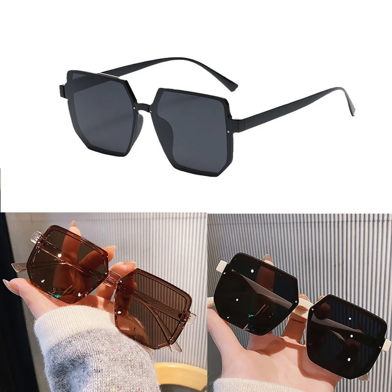 Gafas de Sol Retro Unisex | Big Frame Cuadrado | Elegancia y Protección para Todos